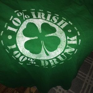 St Patrick's Day t-shirts medium and large